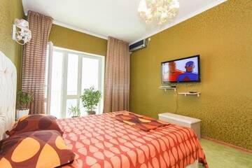 Фото номера Апартаменты с 1 спальней Апартаменты Apartment at Zheltoskan 2/1 г. Нур-Султан 17
