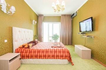 Фото номера Апартаменты с 1 спальней Апартаменты Apartment at Zheltoskan 2/1 г. Нур-Султан 28
