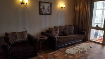 Фото номера Апартаменты с 1 спальней Апартаменты Apartment at Zheltoskan 2/1 г. Нур-Султан 38