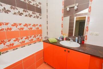 Фото номера Апартаменты с 1 спальней Апартаменты Apartment at Zheltoskan 2/1 г. Нур-Султан 35
