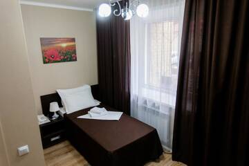 Фото номера Стандартный одноместный номер с душем Отель Otyrar Hotel г. Нур-Султан 7