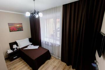 Фото номера Стандартный одноместный номер с душем Отель Otyrar Hotel г. Нур-Султан 9