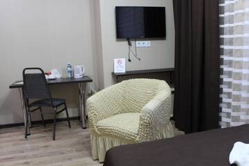 Фото номера Одноместный номер Делюкс Отель Otyrar Hotel г. Нур-Султан 7