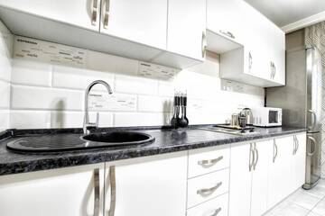 Фото номера Апартаменты с 1 спальней Апартаменты Art House White г. Нур-Султан 26