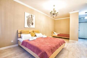 Фото номера Апартаменты с 1 спальней Апартаменты Art House White г. Нур-Султан 30
