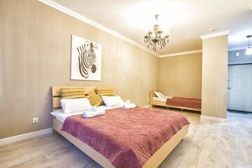 Фото номера Апартаменты с 1 спальней Апартаменты Art House White г. Нур-Султан 9