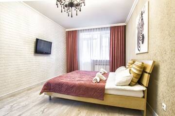 Фото номера Апартаменты с 1 спальней Апартаменты Art House White г. Нур-Султан 7