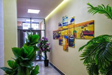 Фото номера Апартаменты с 1 спальней Апартаменты Art House White г. Нур-Султан 33