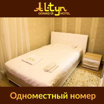 Фото номера Одноместный номер с балконом Отель Altyn Hotel г. Нур-Султан 13