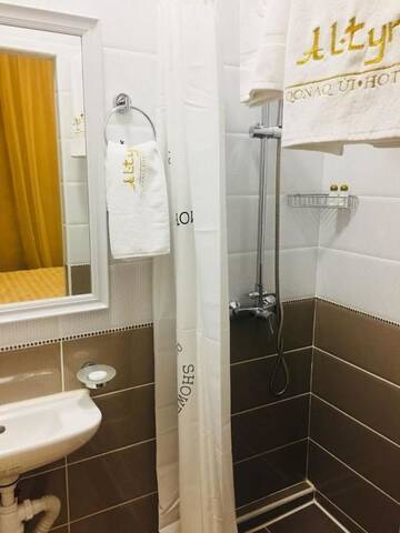 Фото номера Одноместный номер с балконом Отель Altyn Hotel г. Нур-Султан 6