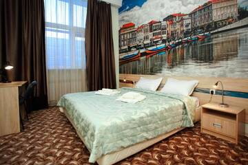 Фото номера Люкс с кроватью размера «king-size» Мини-отель Elysian hotel г. Нур-Султан 17