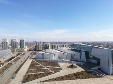 Фото номера Апартаменты Апартаменты Amazing Grand Astana apartment on Nazhimedenov 10/2 str г. Нур-Султан 7