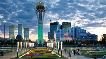 Фото номера Апартаменты Апартаменты Amazing Grand Astana apartment on Nazhimedenov 10/2 str г. Нур-Султан 33