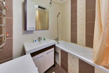 Фото номера Апартаменты с 1 спальней Апартаменты Akbulak Town Lux г. Нур-Султан 60