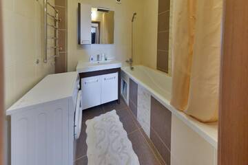 Фото номера Апартаменты с 1 спальней Апартаменты Akbulak Town Lux г. Нур-Султан 11