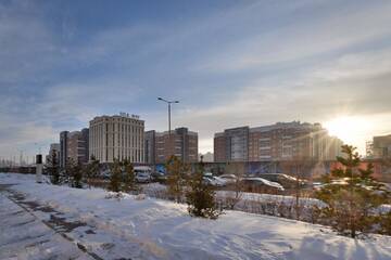 Фото номера Апартаменты с 1 спальней Апартаменты Akbulak Town Lux г. Нур-Султан 28