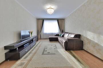 Фото номера Апартаменты с 1 спальней Апартаменты Akbulak Town Lux г. Нур-Султан 35