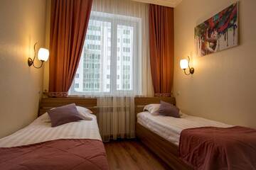 Фото номера Двухместный номер с 2 отдельными кроватями Отель MAXX inn г. Нур-Султан 3