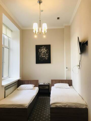 Фото номера Двухместный номер с 2 отдельными кроватями Отель MyLINE relax complex г. Нур-Султан 5