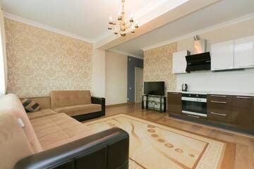 Фото номера Апартаменты с 2 спальнями Апартаменты Apartments on Dostyk 5 г. Нур-Султан 16