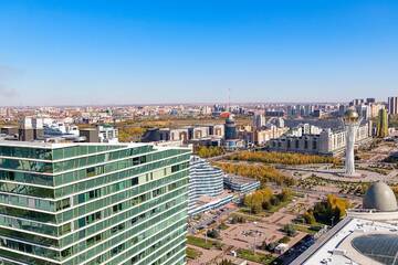Фото номера Апартаменты с 2 спальнями Апартаменты Apartments on Dostyk 5 г. Нур-Султан 2