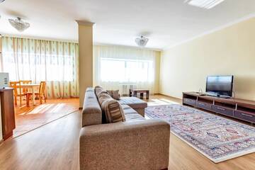 Фото номера Апартаменты с 2 спальнями Апартаменты Apartments on Dostyk 5 г. Нур-Султан 20