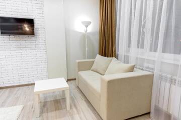 Фото номера Апартаменты с 1 спальней Апартаменты Prego Apartments in Vremena Goda г. Нур-Султан 3