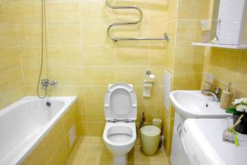 Фото номера Апартаменты с 1 спальней Апартаменты Prego Apartments in Vremena Goda г. Нур-Султан 16