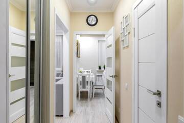 Фото номера Апартаменты с 1 спальней Апартаменты Prego Apartments in Vremena Goda г. Нур-Султан 13