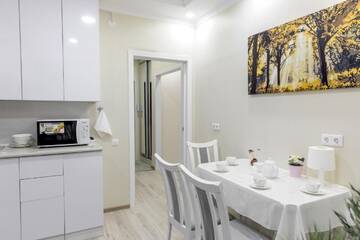 Фото номера Апартаменты с 1 спальней Апартаменты Prego Apartments in Vremena Goda г. Нур-Султан 11