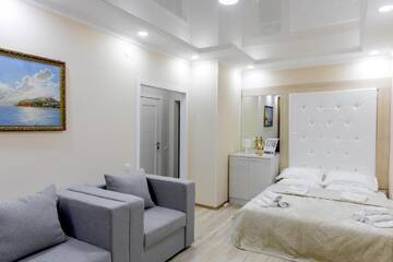 Фото номера Апартаменты с 1 спальней Апартаменты Prego Apartments in Vremena Goda г. Нур-Султан 15
