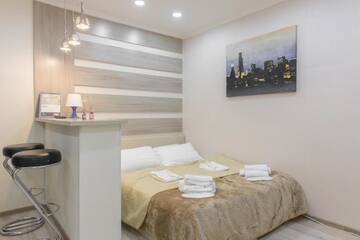 Фото номера Апартаменты с 1 спальней Апартаменты Prego Apartments in Vremena Goda г. Нур-Султан 10