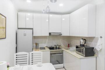 Фото номера Апартаменты с 1 спальней Апартаменты Prego Apartments in Vremena Goda г. Нур-Султан 7
