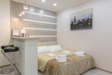 Фото номера Апартаменты с 1 спальней Апартаменты Prego Apartments in Vremena Goda г. Нур-Султан 13
