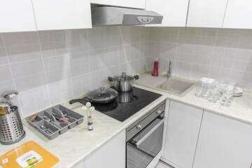Фото номера Апартаменты с 1 спальней Апартаменты Prego Apartments in Vremena Goda г. Нур-Султан 18