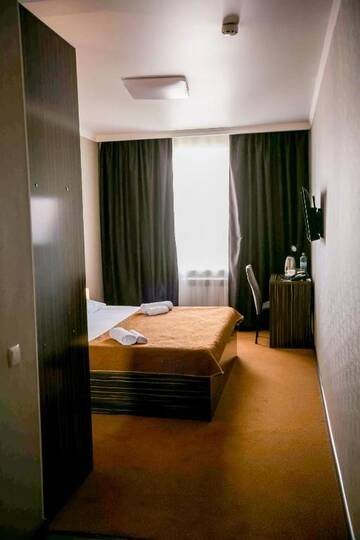 Фото номера Двухместный номер Делюкс с 1 кроватью Отель Premier Inn Astana г. Нур-Султан 16
