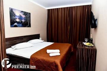 Фото номера Двухместный номер Делюкс с 1 кроватью Отель Premier Inn Astana г. Нур-Султан 9