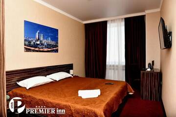 Фото номера Двухместный номер Делюкс с 1 кроватью Отель Premier Inn Astana г. Нур-Султан 12