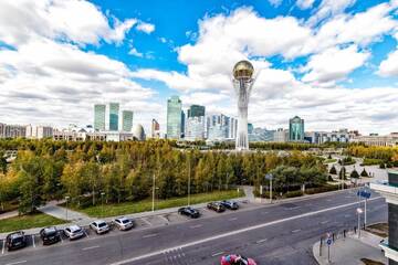 Фото номера Апартаменты с 1 спальней Апартаменты Апартаменты в центре Левого берега г. Нур-Султан 15