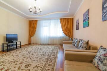 Фото номера Апартаменты с 1 спальней Апартаменты Apartment Nursaya 1 - 113 г. Нур-Султан 11