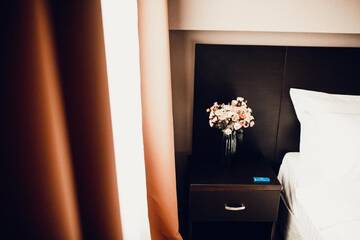 Фото номера Люкс с кроватью размера «king-size» Отель Astana Central Hotel г. Нур-Султан 11