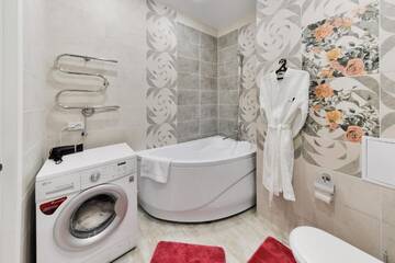 Фото номера Апартаменты с 1 спальней Апартаменты New apartment Nursaya Rezidence г. Нур-Султан 33