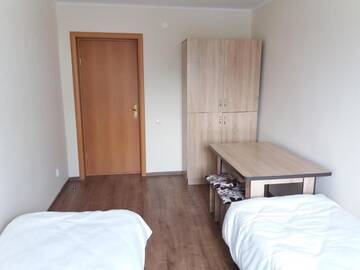 Фото номера Двухместный номер с 2 отдельными кроватями Хостелы Hostel Nomad 4x4 г. Нур-Султан 7