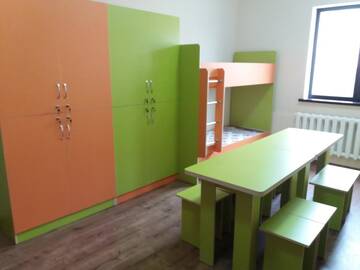 Фото номера Кровать в общем 8-местном номере Хостелы Hostel Nomad 4x4 г. Нур-Султан 2