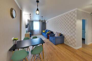 Фото номера Апартаменты с 1 спальней Апартаменты Apartment Lazurnyi Kvartal г. Нур-Султан 73
