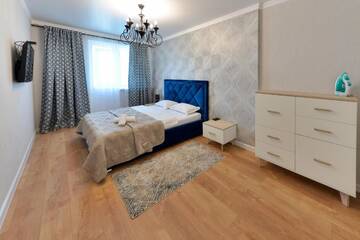 Фото номера Апартаменты с 1 спальней Апартаменты Apartment Lazurnyi Kvartal г. Нур-Султан 54