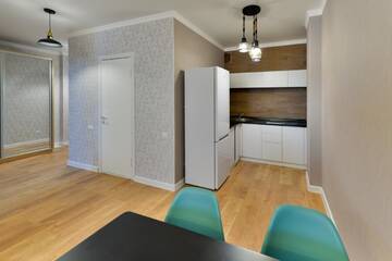 Фото номера Апартаменты с 1 спальней Апартаменты Apartment Lazurnyi Kvartal г. Нур-Султан 18