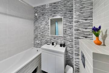 Фото номера Апартаменты с 1 спальней Апартаменты Apartment Lazurnyi Kvartal г. Нур-Султан 17
