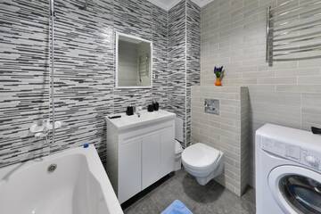 Фото номера Апартаменты с 1 спальней Апартаменты Apartment Lazurnyi Kvartal г. Нур-Султан 21