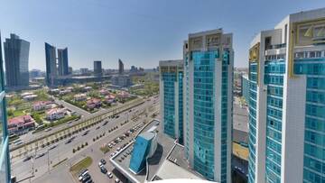 Фото номера Апартаменты с 1 спальней Апартаменты Apartment Lazurnyi Kvartal г. Нур-Султан 36